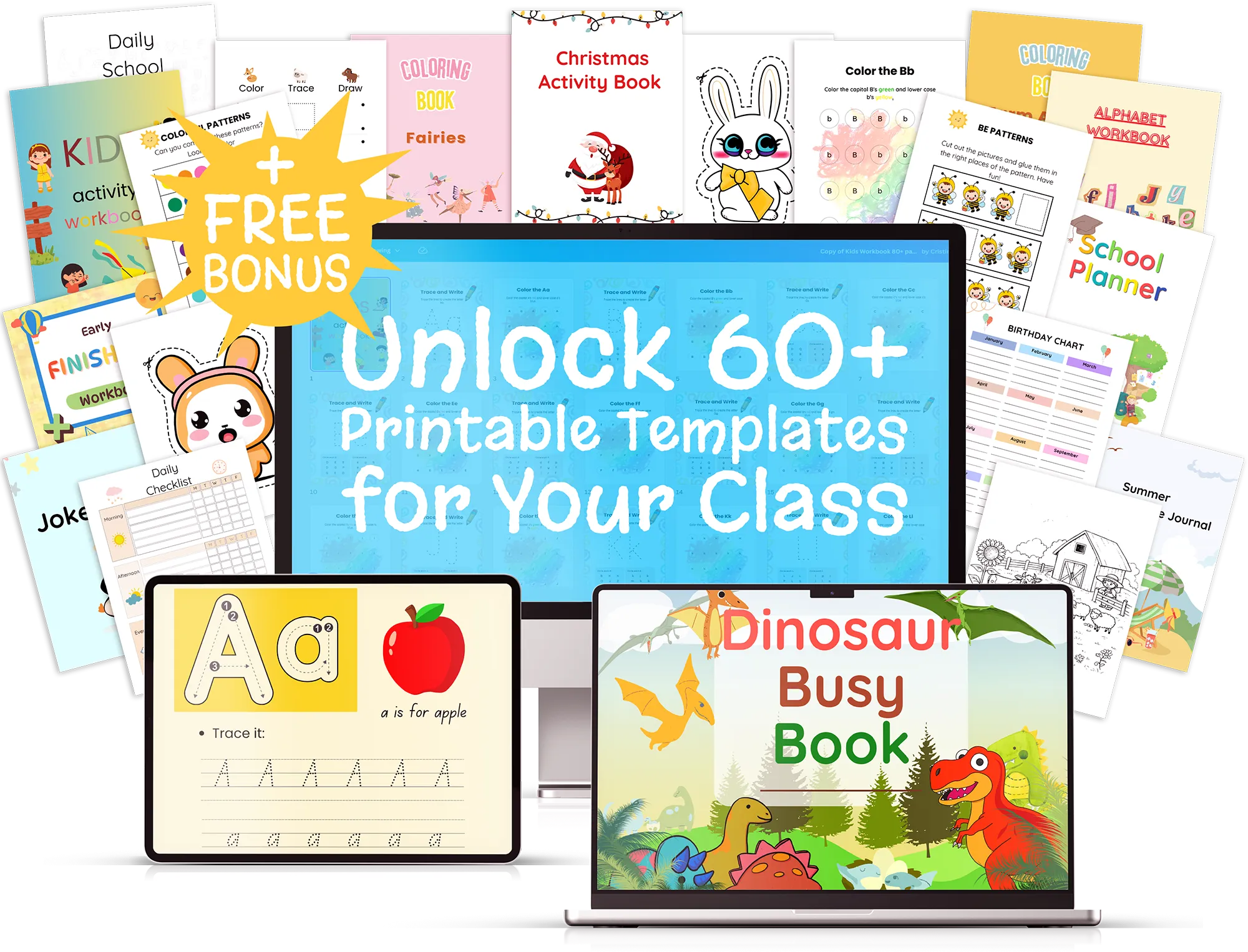 Pre-K Templates Bundle